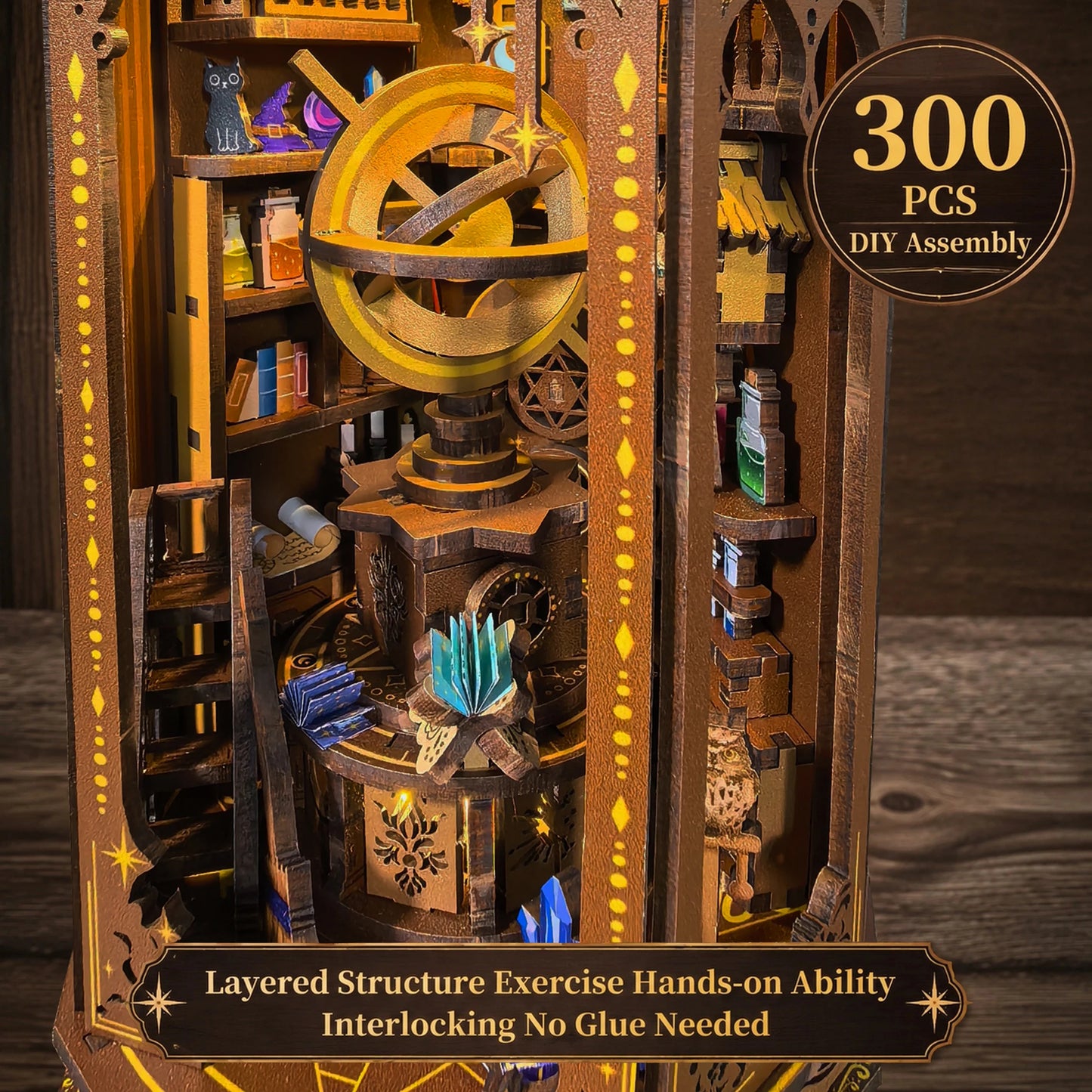 Mystic Desk Decor - Miniature House Kit