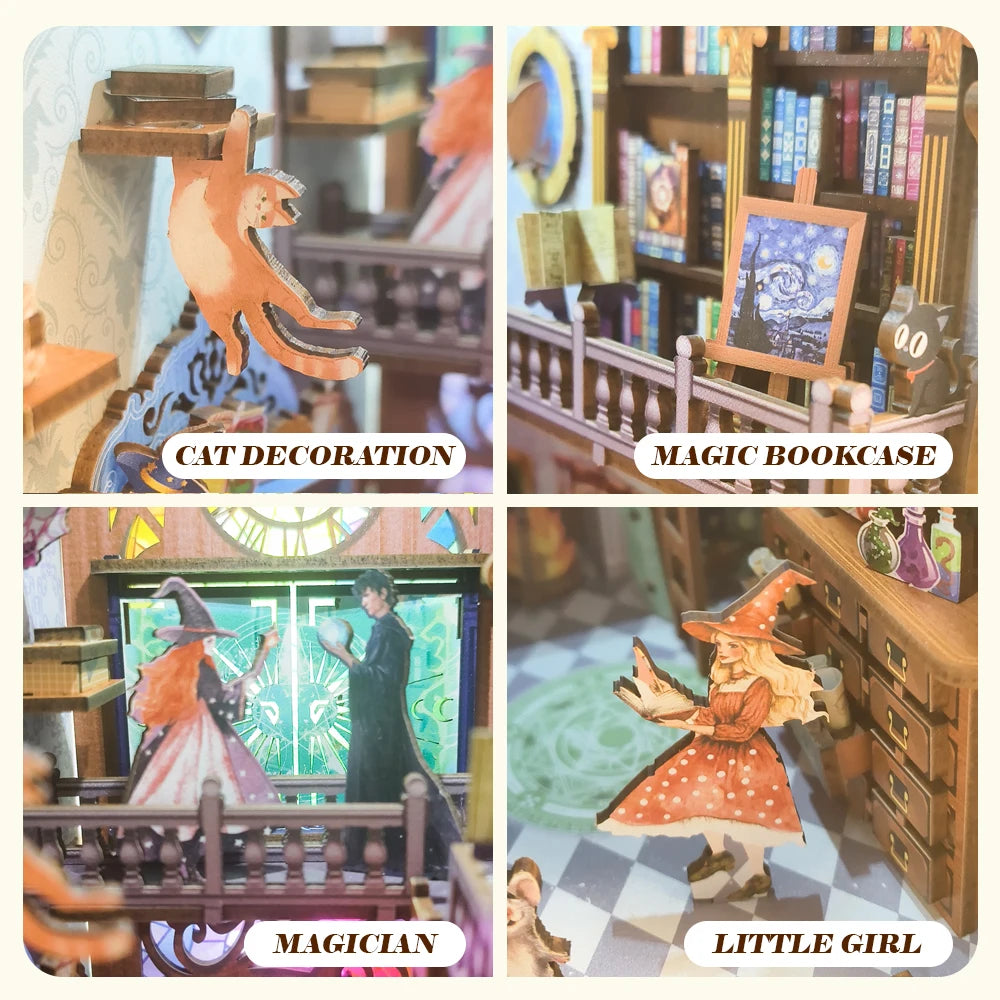 Mystical Magical Power - Book Nook Kit