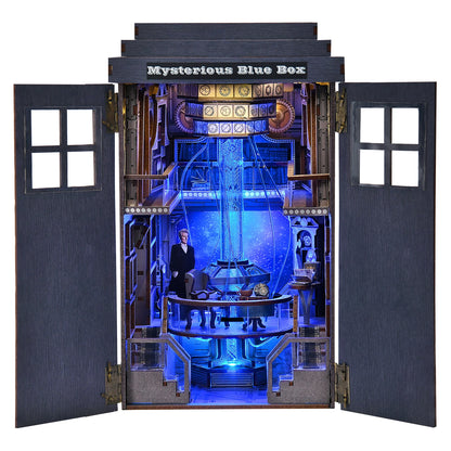 Mysterious Blue Box - Book Nook Kit