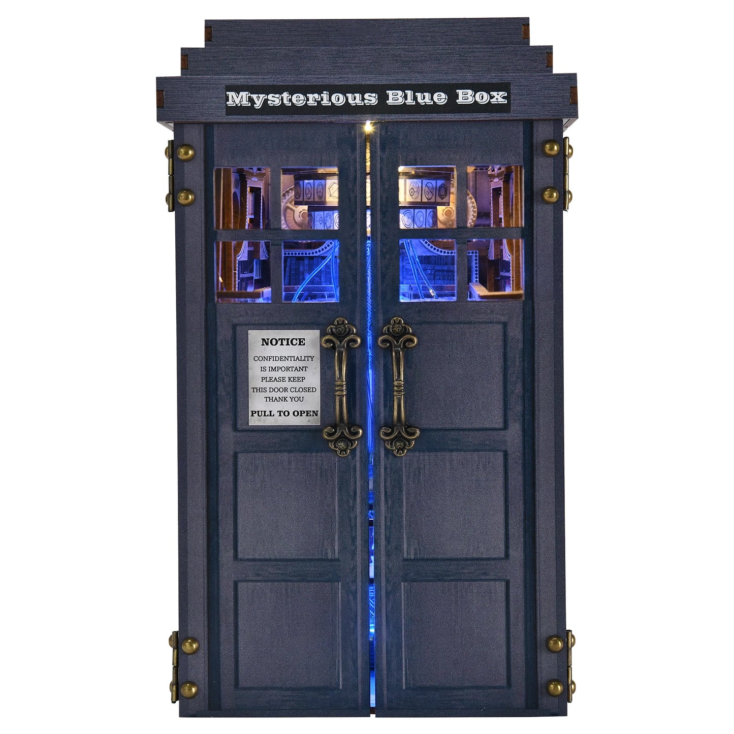 Mysterious Blue Box - Book Nook Kit