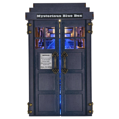 Mysterious Blue Box - Book Nook Kit