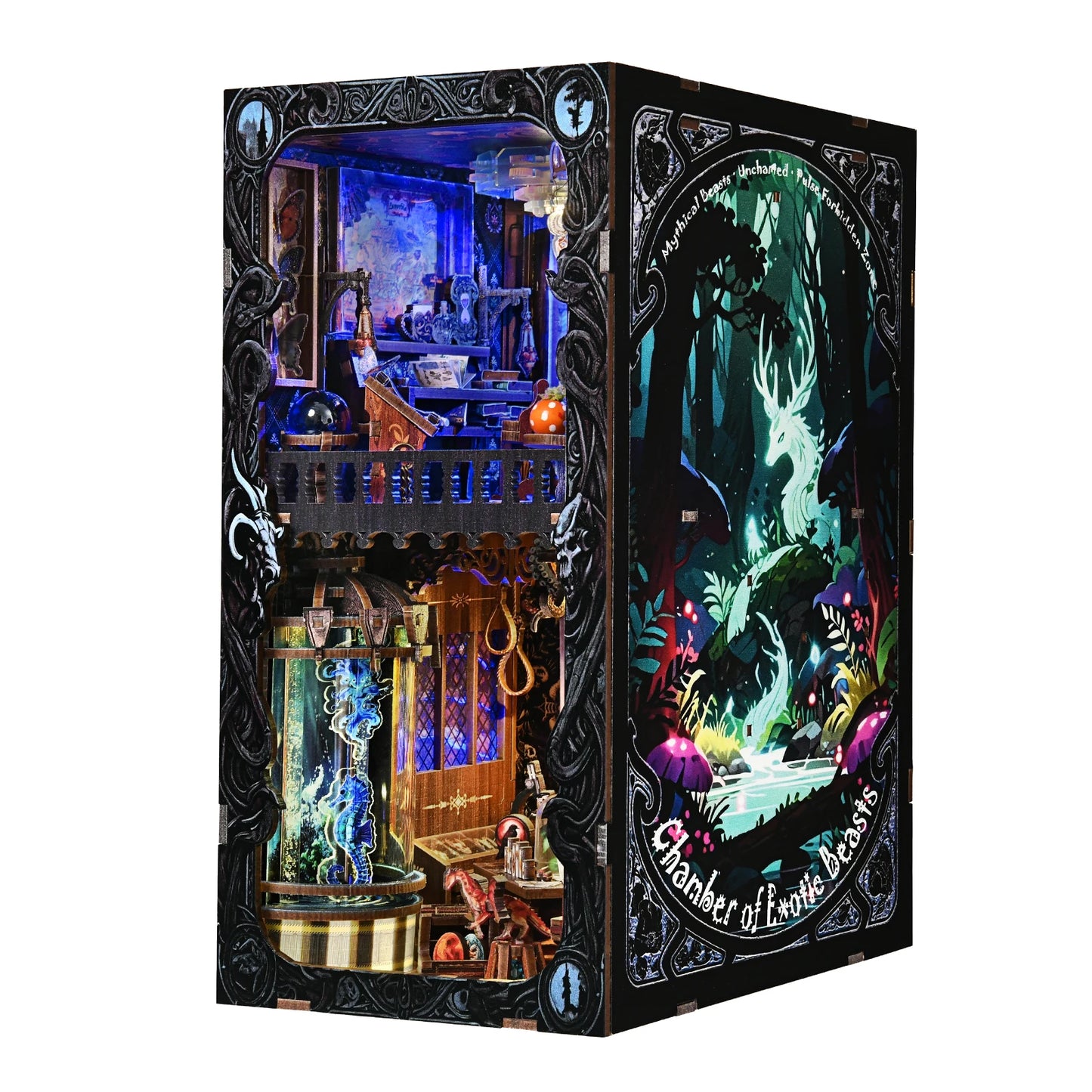 Chamber of Exotic Beasts - Book Nook Kit