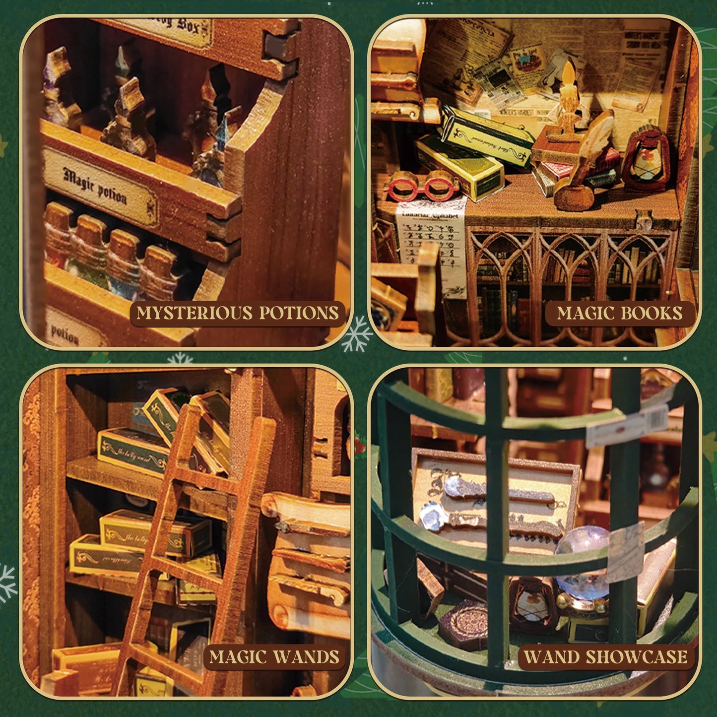 Magic Wand Store Book Nook Kit