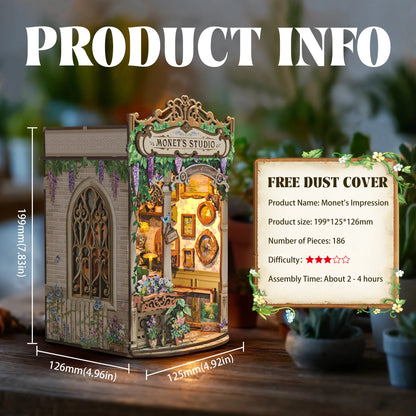 Monet's Impression - Book Nook Kit