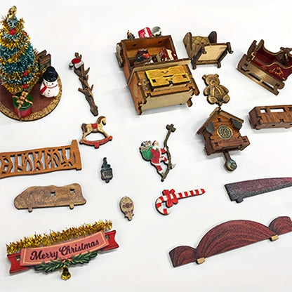 Jingle Cabin - Book Nook Kit