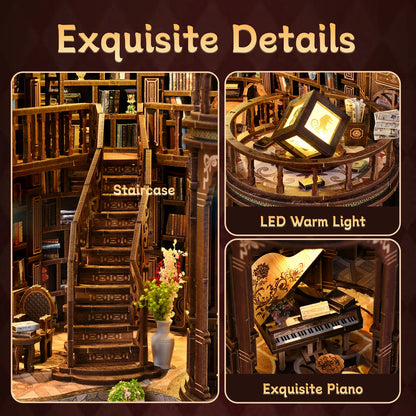 Dreamy Book Hall - Book Nook Kit