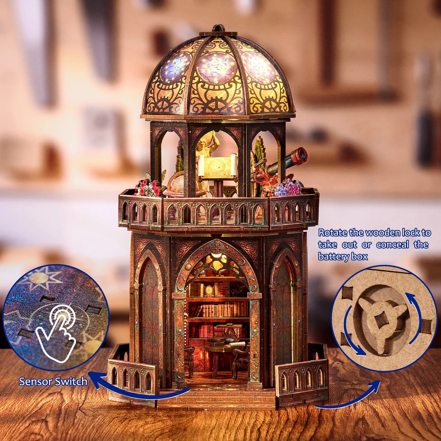 Observatory - Miniature House Kit