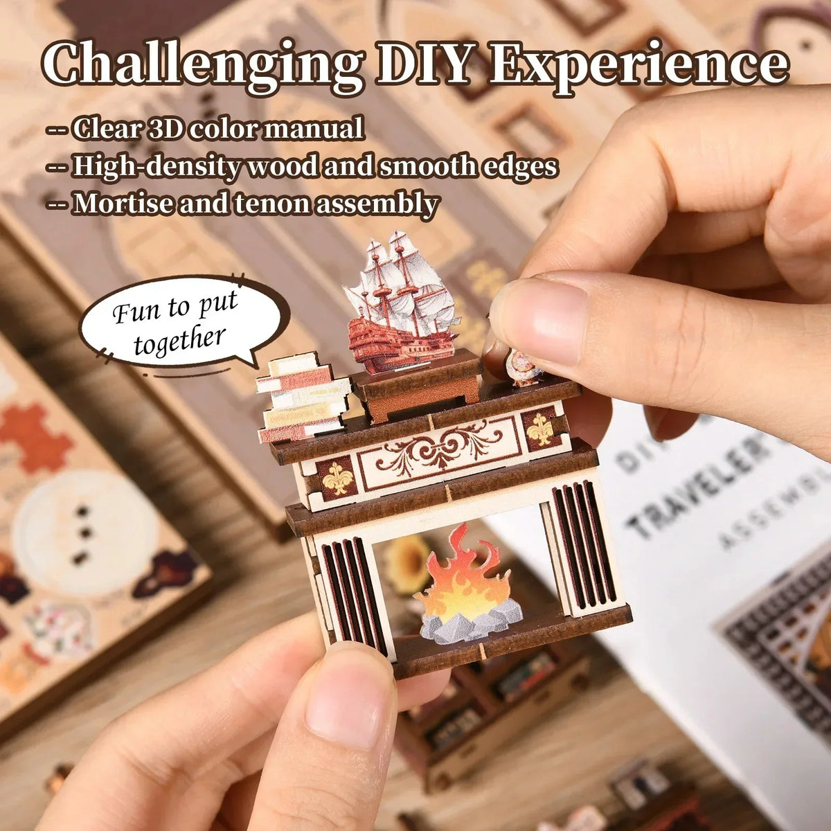 Traveler's Bookstore DIY Book Nook Kit - NookFan