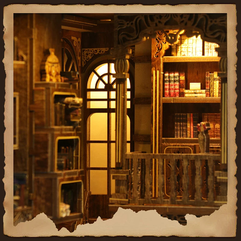 Ancient Book Collection Room - Book Nook Kit