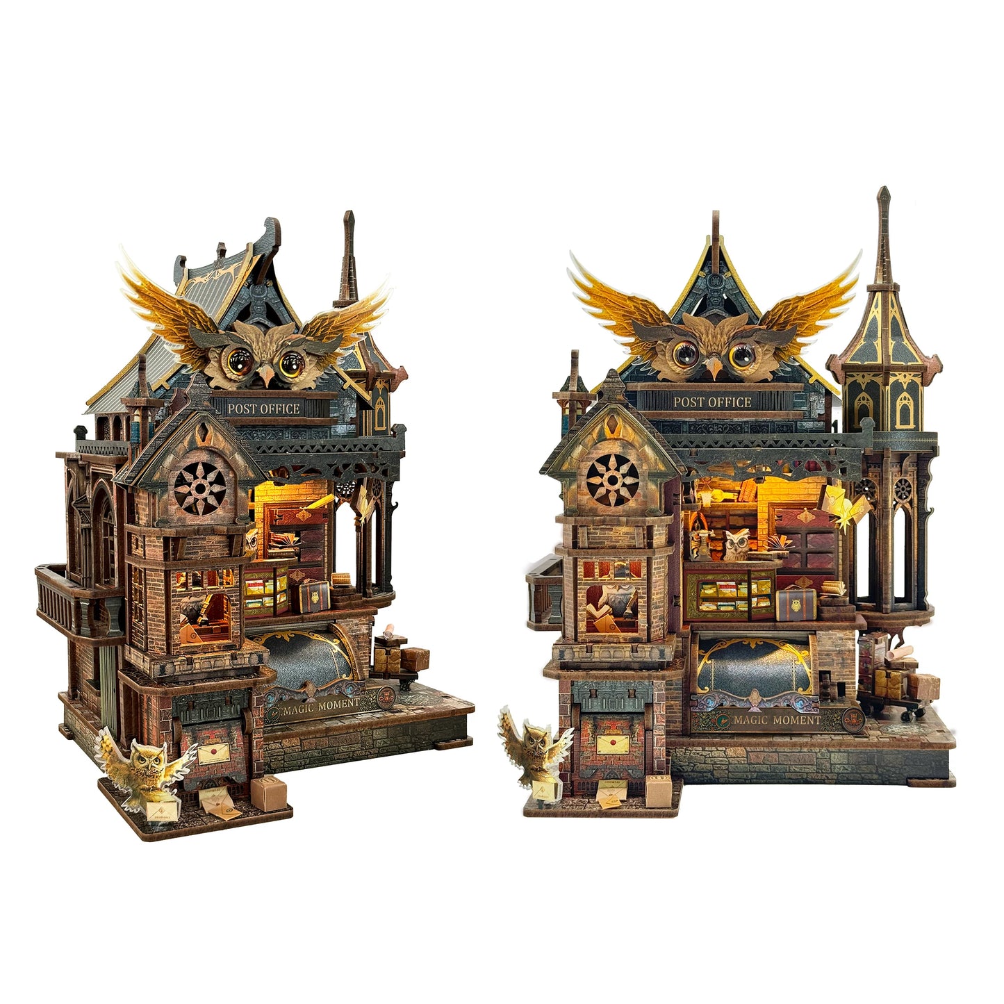 Owl Post Office - Miniature House Kit