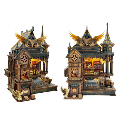 Owl Post Office - Miniature House Kit