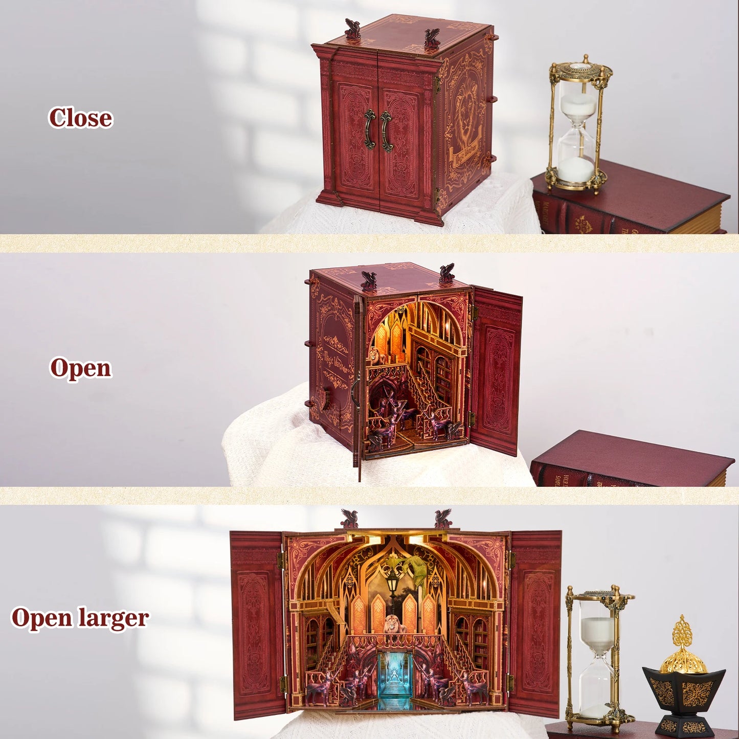 Magic Wardrobe - Mini Book Nook Kit