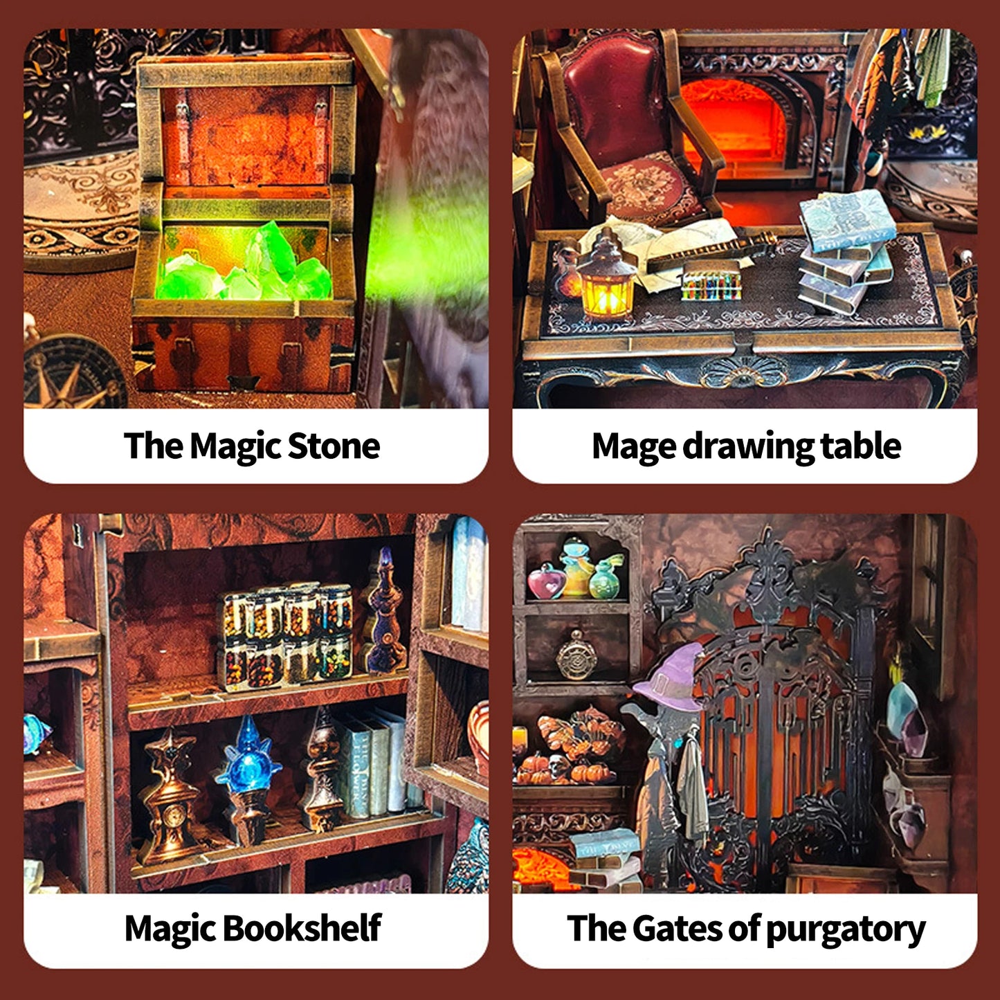 The Cabin of Darkness -  Mini Book Nook Kit