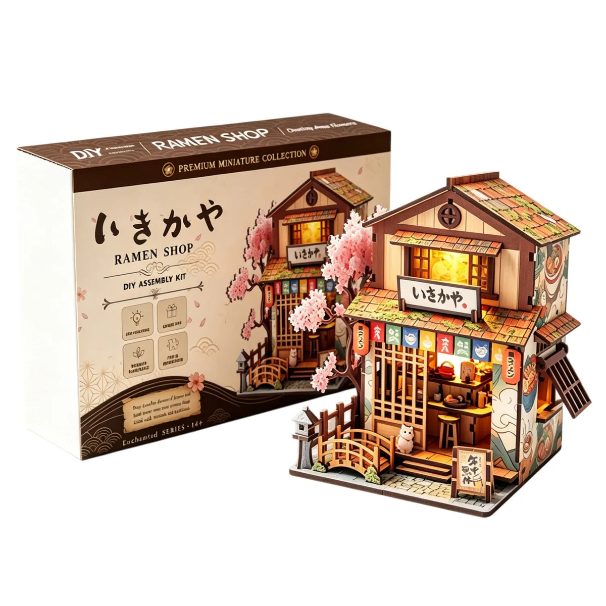 Ramen Shop - Japan Mini Book Nook Kit