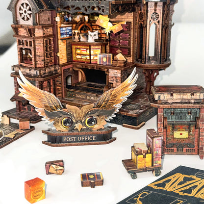 Owl Post Office - Miniature House Kit