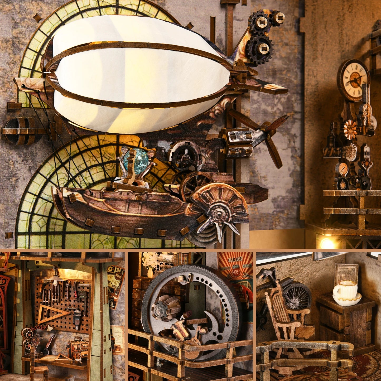 Uncle Peter's Warehouse - Book Nook Kit