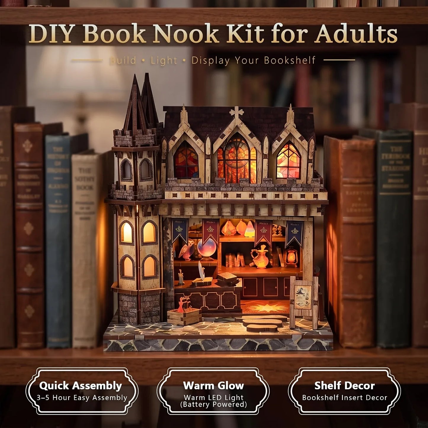 Tower Witchery Store - Mini Book Nook Kit