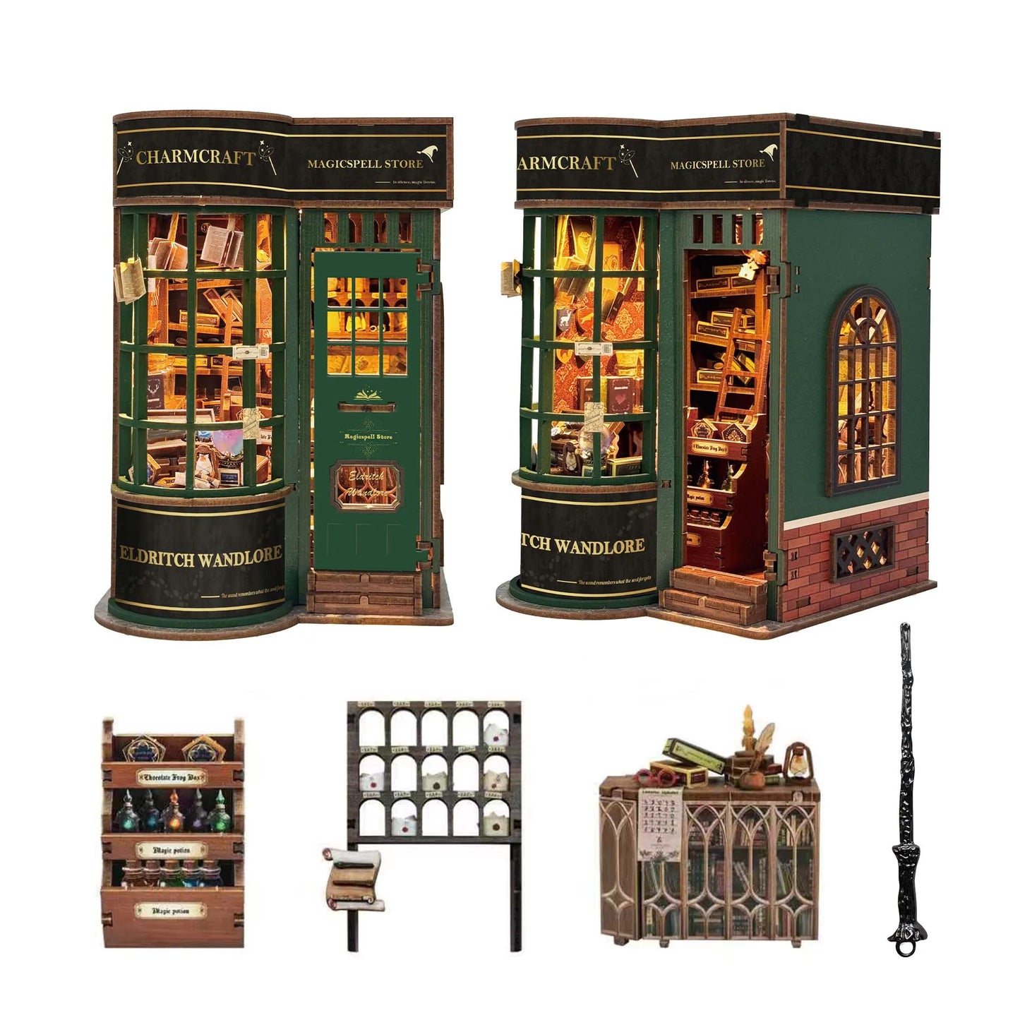 Magic Wand Store Book Nook Kit