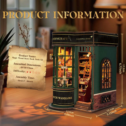 Magic Wand Store Book Nook Kit