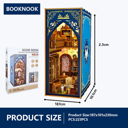 Salton's Retro Bookstore - Book Nook Kit