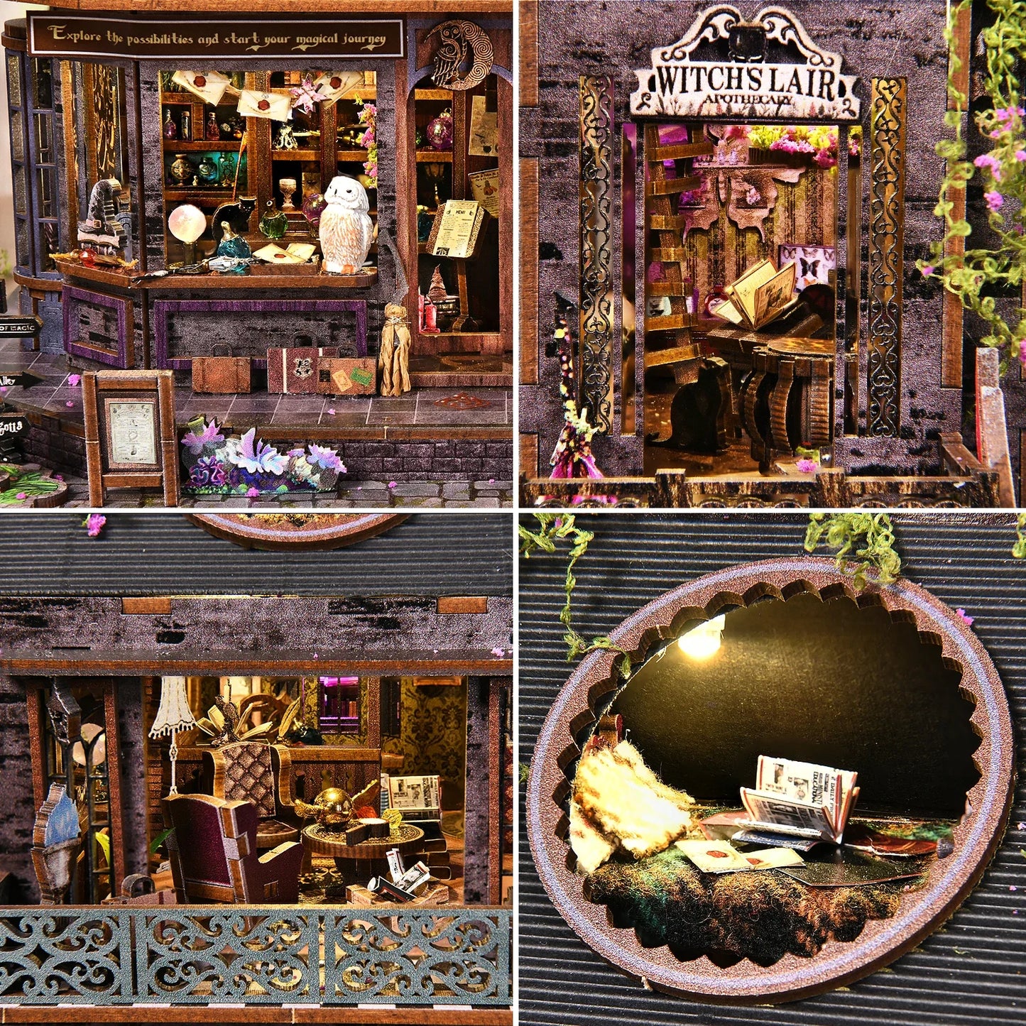 Magic Castle - Miniature House Kit