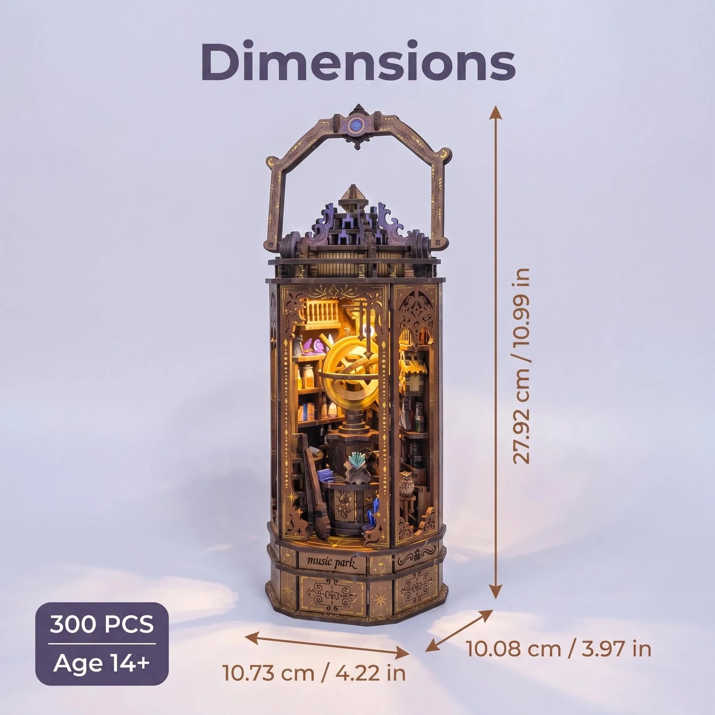 Mystic Desk Decor - Miniature House Kit
