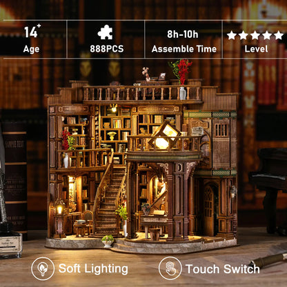 Dreamy Book Hall - Book Nook Kit