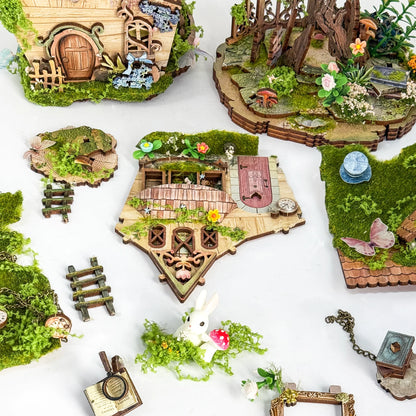 Rowen's Book House - Miniature House Kit