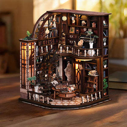 Bacchus Bookstore - Miniature House Kit