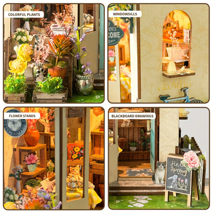 Florist's on Spring Isle - Miniature House Kit