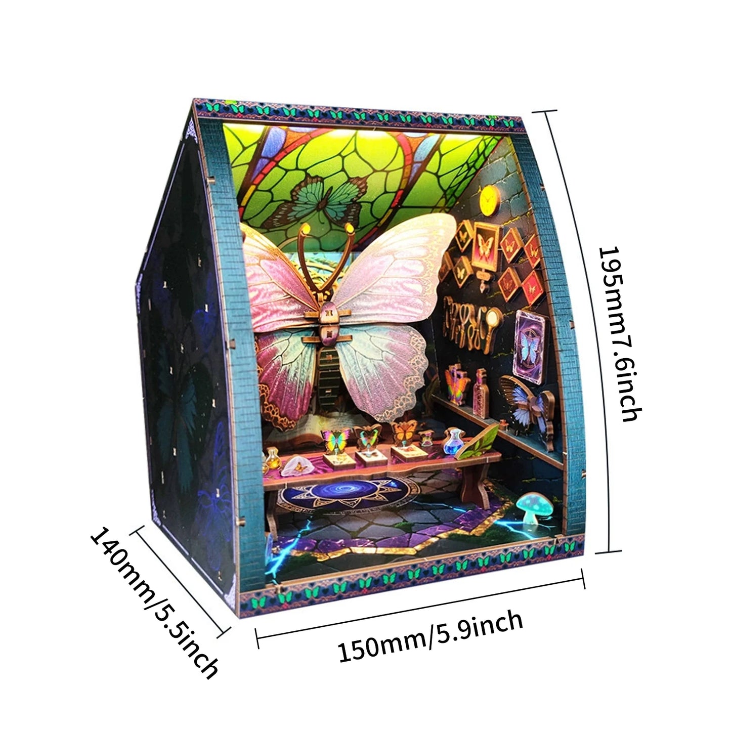 Butterfly Specimen Collection - Miniature House Kit