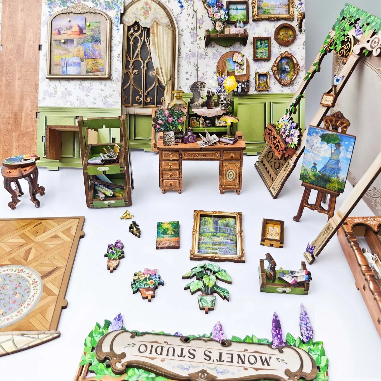 Monet's Impression - Book Nook Kit