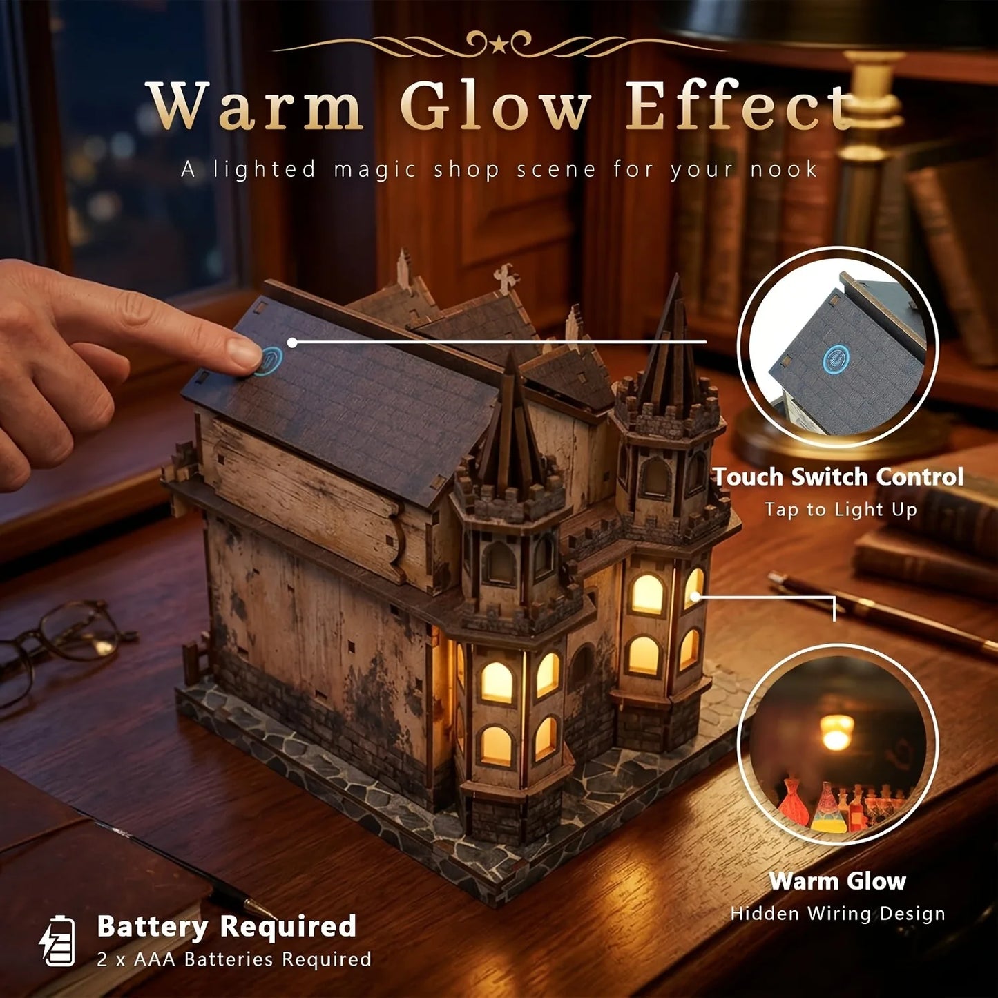 Tower Witchery Store - Mini Book Nook Kit