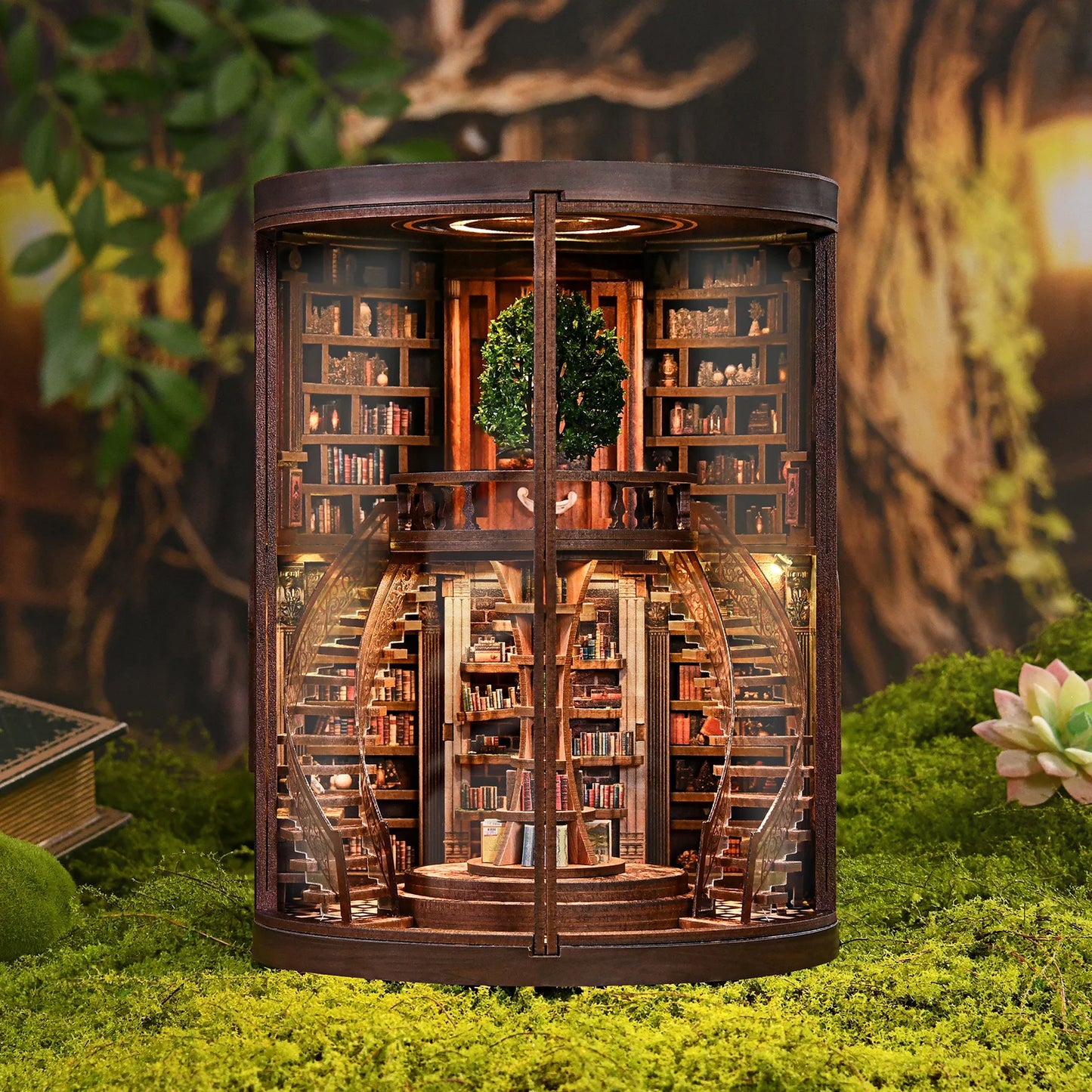 Wisdom Rings Book Repository - Miniature House Kit