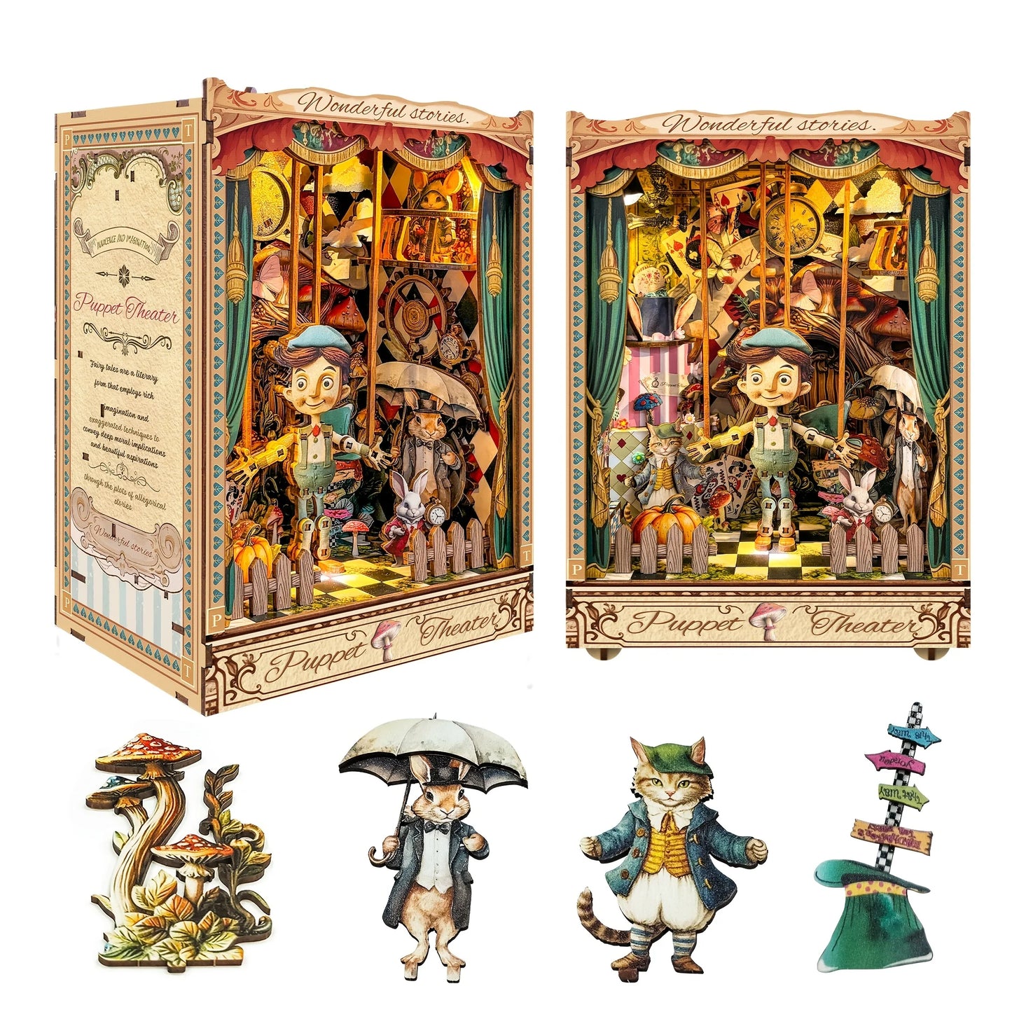 Puppet Theater - Book Nook Kit