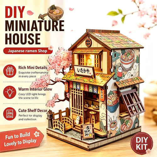 Japanese Ramen Shop - Mini Book Nook Kit