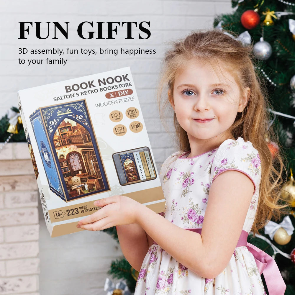 Salton's Retro Bookstore - Book Nook Kit