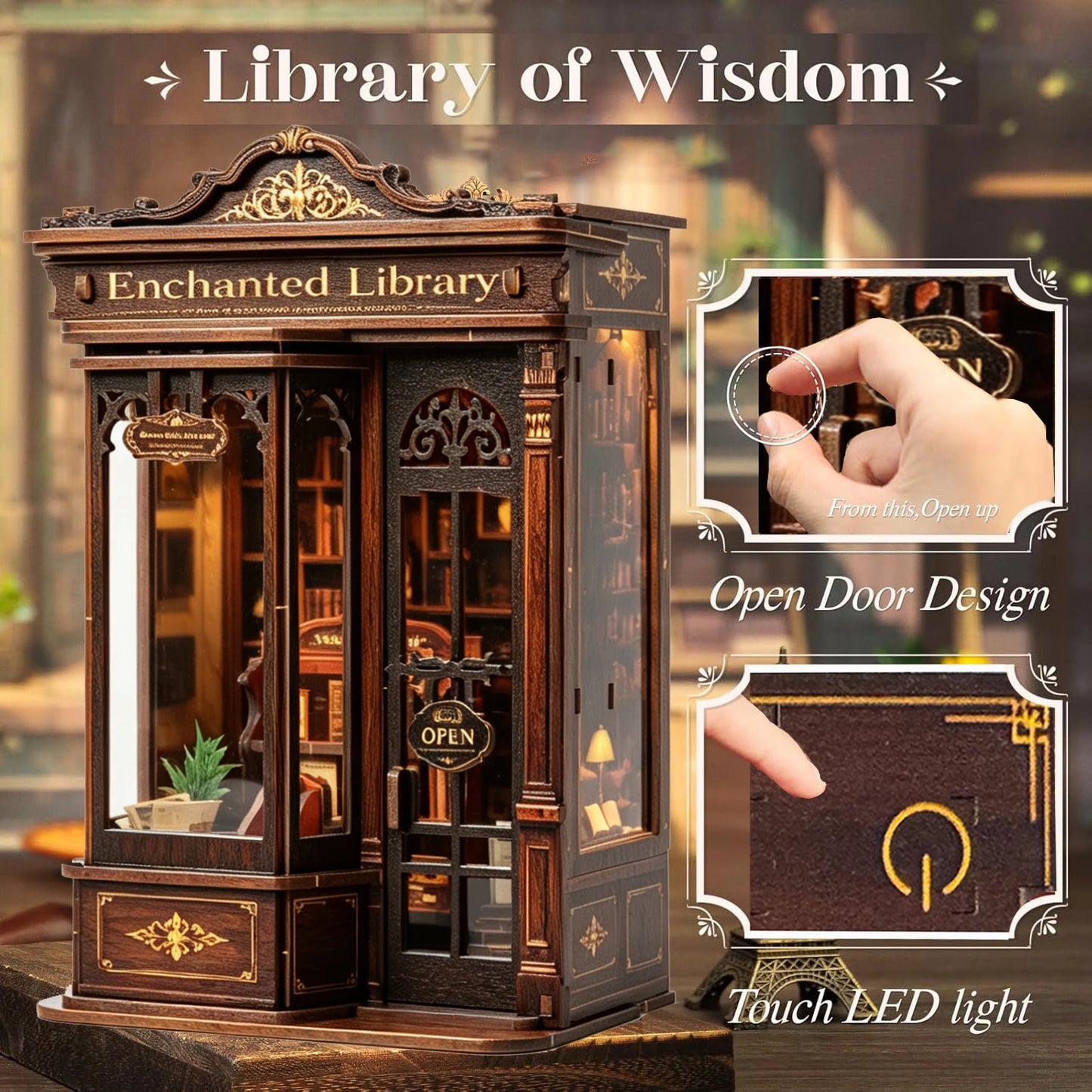 Enchanted Library - Mini Book Nook Kit