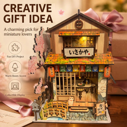 Japanese Ramen Shop - Mini Book Nook Kit