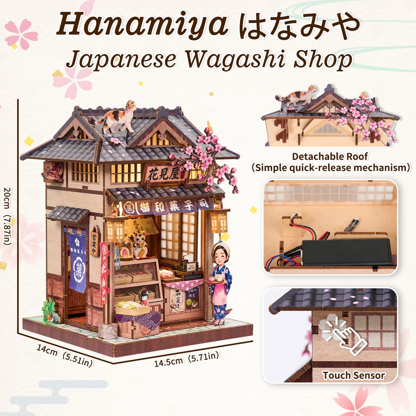 Hanamyia - Book Nook Kit