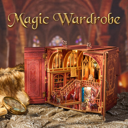 Magic Wardrobe - Mini Book Nook Kit