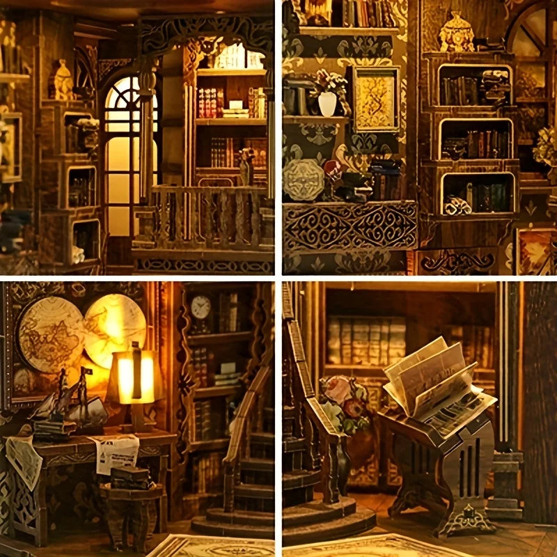 Ancient Book Collection Room - Book Nook Kit