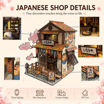 Japanese Ramen Shop - Mini Book Nook Kit