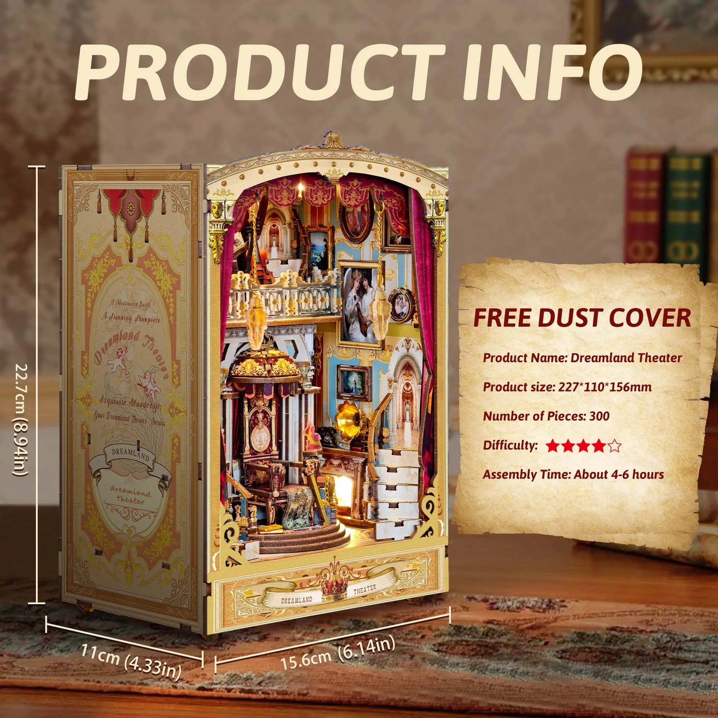 Dreamland Theater - Book Nook Kit