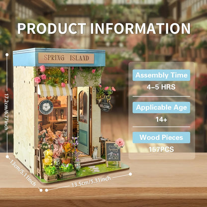Florist's on Spring Isle - Miniature House Kit