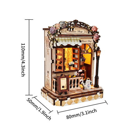 Morning Dew Flower Shop - Mini Book Nook Kit
