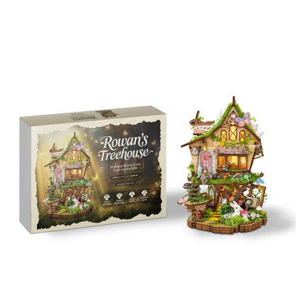 Rowen's Book House - Miniature House Kit