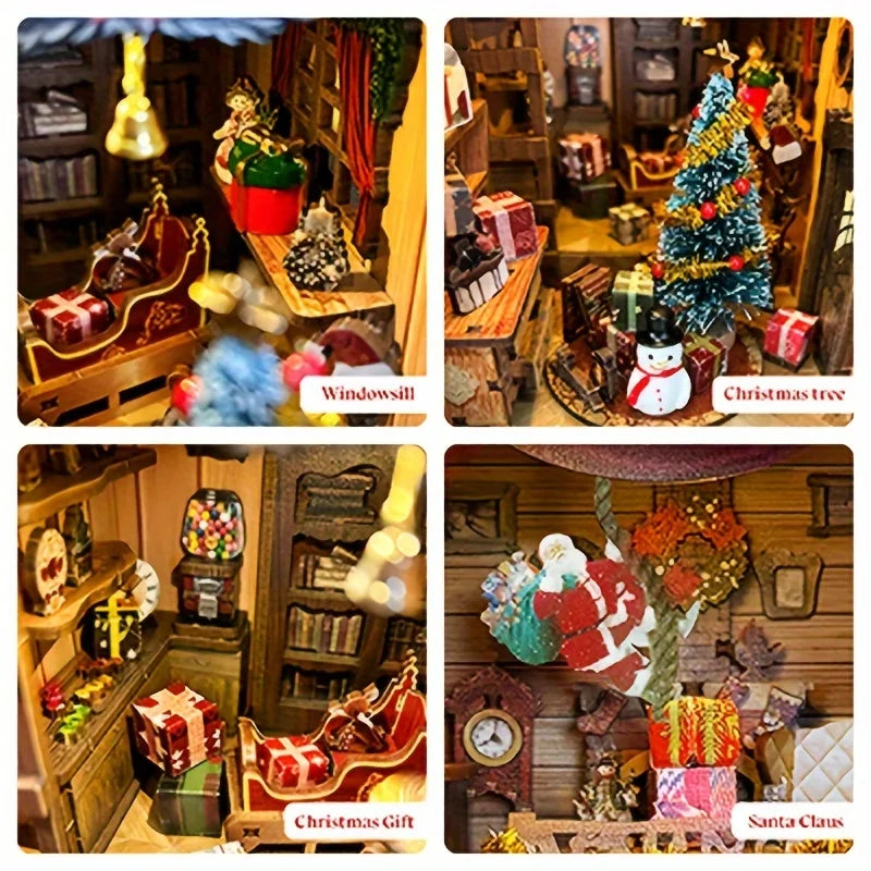 Jingle Cabin - Book Nook Kit