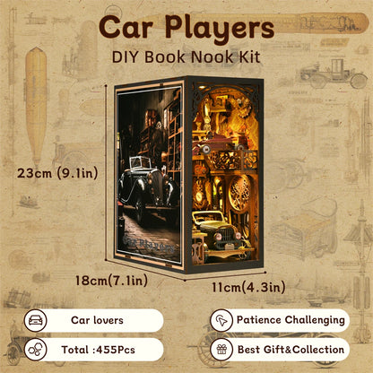 Car Players - Book Nook Kit