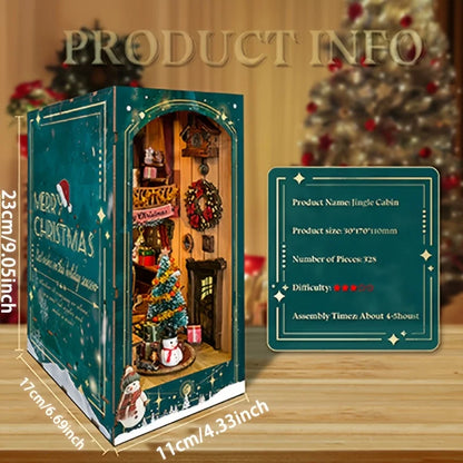 Jingle Cabin - Book Nook Kit